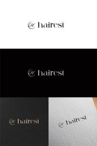 scrug design (scrug)さんの美容室新ブランド【hairest（ヘアレスト）】ロゴデザインへの提案