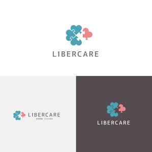 scrug design (scrug)さんの株式会社「リベルケア」「LIBER CARE」のロゴへの提案