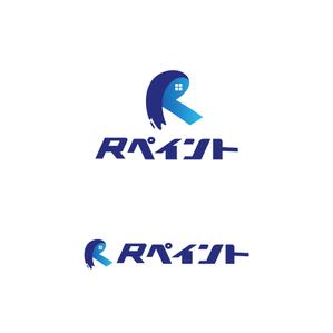 scrug design (scrug)さんの戸建て塗装事業【Rペイント】のロゴへの提案