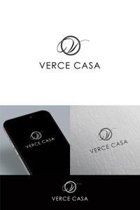 scdesign (scrug)さんの家具ブランド「VERCE CASA」のロゴ募集への提案
