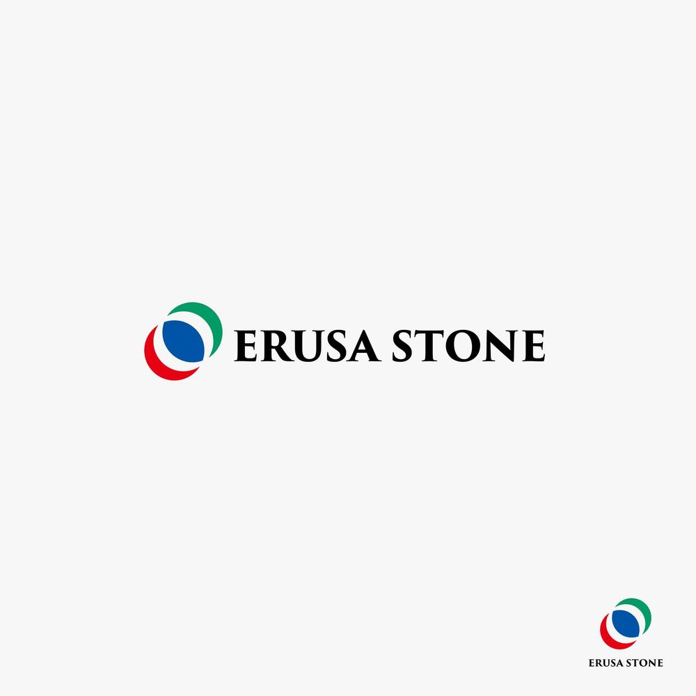 貴石、半貴石を使用したアクセサリーやパーツ販売のネットショップ【ERUSA STONE】のロゴ