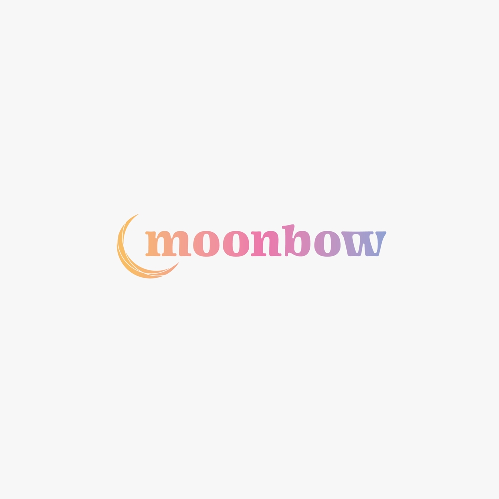 スナック　【moonbow】 の　ロゴ
