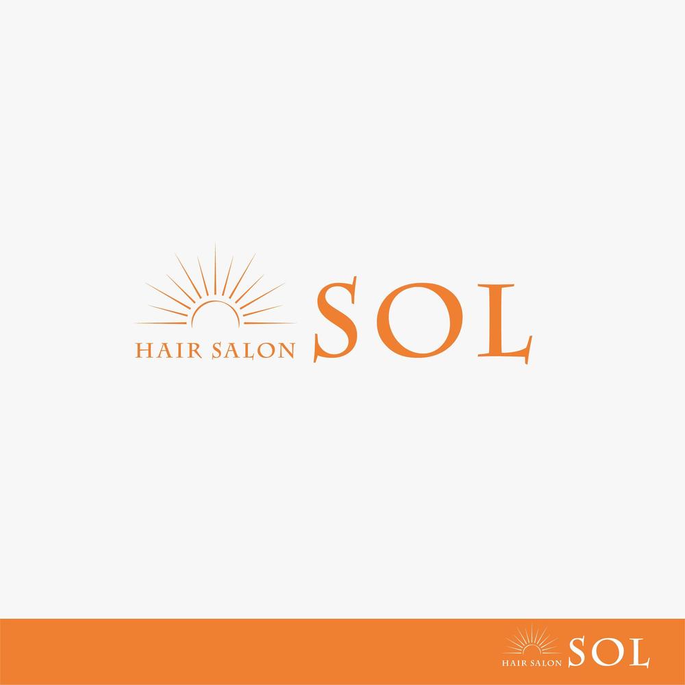 美容室　SOL ロゴ