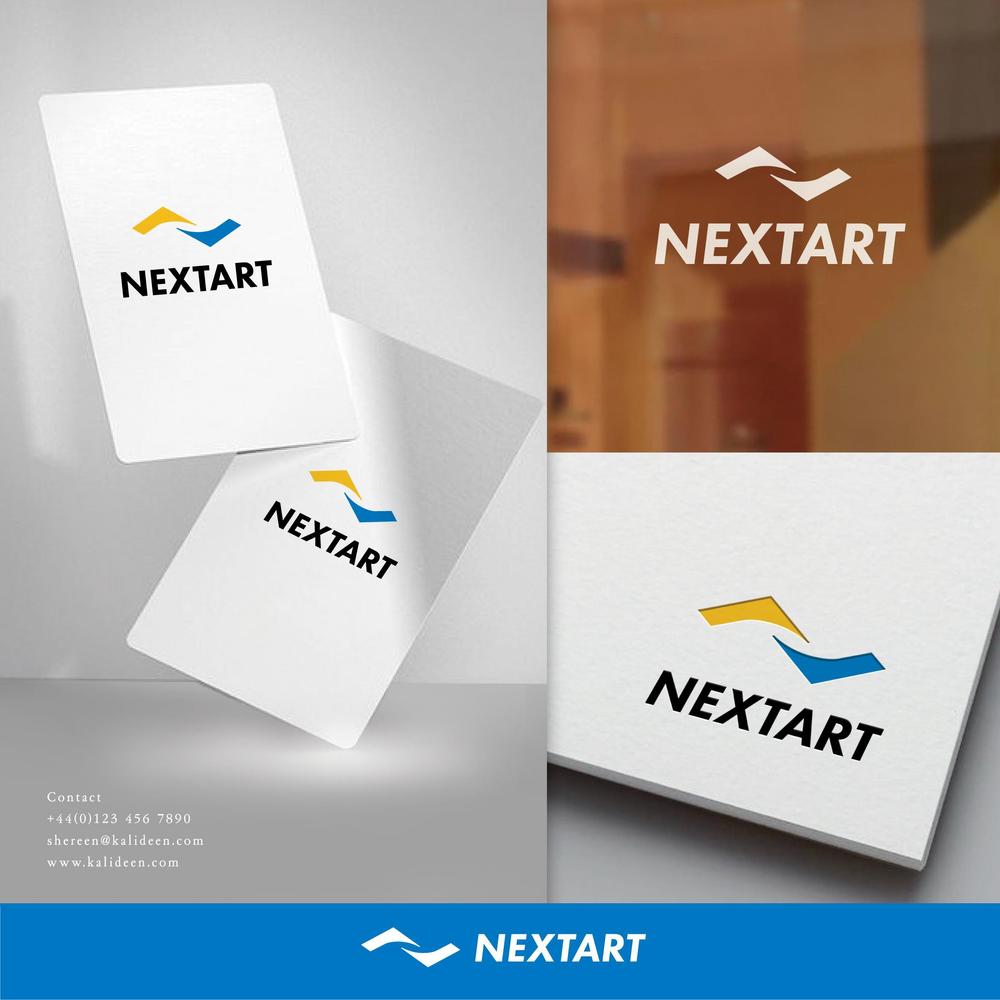 カーショップ【NEXTART】の店名ロゴ