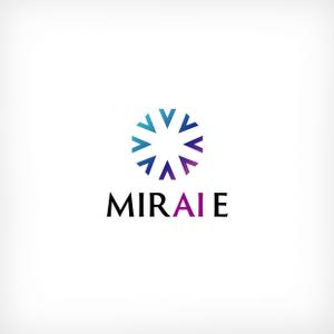 Morinohito (Morinohito)さんの未来教育株式会社の企業ロゴ。「MIRAIE」　をブランドロゴとし、その文字の中のＡＩを色変化への提案