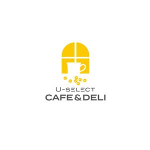 Morinohito (Morinohito)さんのカフェ「U-SELECT CAFE & DELI」のロゴとロゴイラストマークへの提案