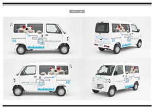 K-Design (kurohigekun)さんの軽ライトバン（日産クリッパーEV)のデザインを考えてますへの提案