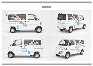 K-Design (kurohigekun)さんの軽ライトバン（日産クリッパーEV)のデザインを考えてますへの提案