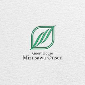 Kaito Design (kaito0802)さんの長期滞在型ゲストハウス「Guest House Mizusawa Onsen」のロゴへの提案