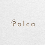Kaito Design (kaito0802)さんの美容室　Hair design Polca のロゴへの提案
