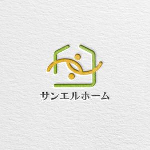 Kaito Design (kaito0802)さんの住宅会社「サンエルホーム」ハートモチーフのロゴへの提案