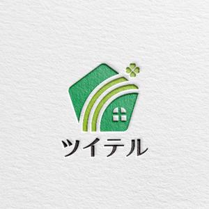 Kaito Design (kaito0802)さんの不動産賃貸業「株式会社ツイテル」のロゴへの提案