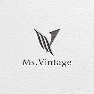 Kaito Design (kaito0802)さんの中古ラグジュアリーブランドショップ「Ms.Vintage」のロゴ制作への提案
