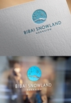 ns_works (ns_works)さんの北海道 「BIBAI SNOWLAND」のロゴへの提案