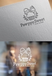 ns_works (ns_works)さんの新ブランド　ペットスイーツ　「Pawppy Sweets」ロゴ制作への提案
