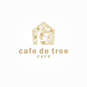 ns_works (ns_works)さんのカフェ「cafe de tree」のロゴへの提案