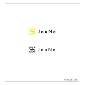H.i.LAB. (IshiiHiroki)さんのアパレルブランド 「JauNe」のロゴへの提案