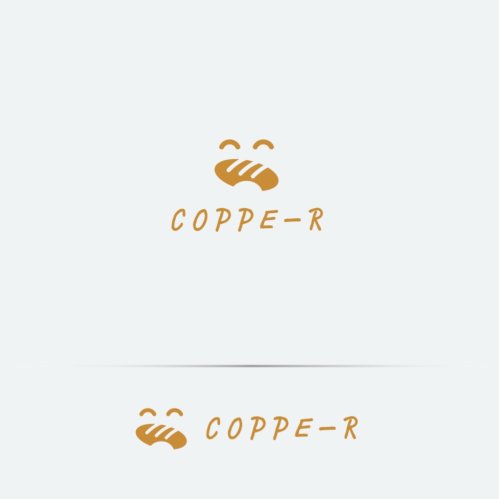 大学校内のコッペパン屋「COPPE-R」のロゴ