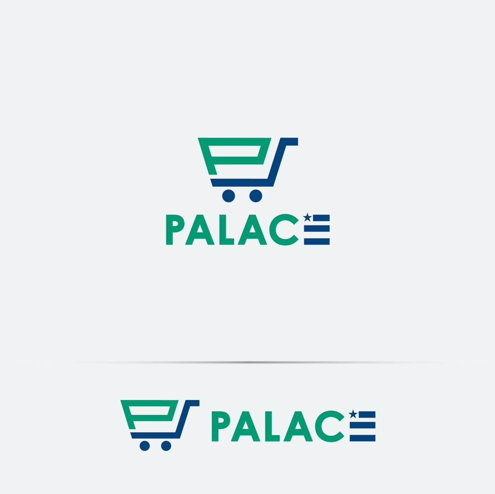 大手アメリカスーパーの商品を取り扱う「株式会社PALACE」のロゴ