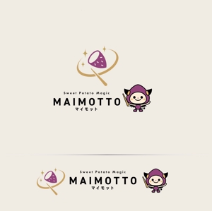 mogu ai (moguai)さんのさつまいもスイーツ専門店「MAIMOTTO」のロゴリニューアルへの提案