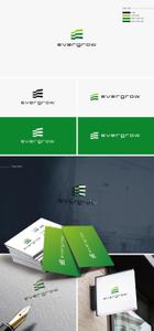 shibamarutaro (shibamarutaro)さんのEVERWIN社の子会社ロゴ（EVERGROW） - プラント(工場)配管工事への提案