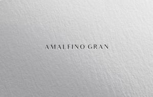 shibamarutaro (shibamarutaro)さんのAmalfino gran※※ロゴデザインサイズに関して※※への提案