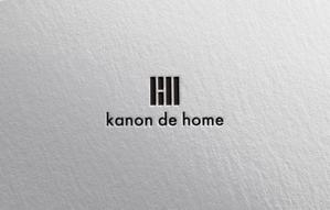 shibamarutaro (shibamarutaro)さんの工務店の一般住宅ブランド「kanon de home」のロゴへの提案