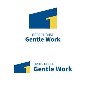 WORDRESSIN' (conando1200)さんの注文住宅・リフォーム・リノベーション会社「Gentle Work」のロゴへの提案