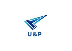 WORDRESSIN' (conando1200)さんの航空関連事業を営む「U＆P」のロゴへの提案