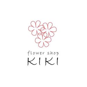 s m d s (smds)さんのフラワーショップ「KIKI」のロゴへの提案