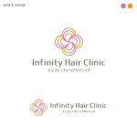 s m d s (smds)さんの「インフィニティヘアクリニック」という医療植毛、AGAクリニックのロゴへの提案