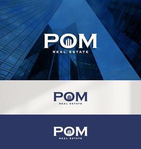 s m d s (smds)さんの不動産会社『POM』のロゴ作成への提案
