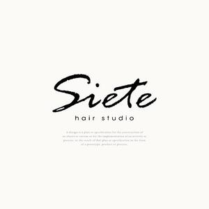 s m d s (smds)さんの美容室「Siete」のロゴへの提案