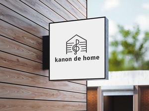 s m d s (smds)さんの工務店の一般住宅ブランド「kanon de home」のロゴへの提案