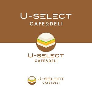 s m d s (smds)さんのカフェ「U-SELECT CAFE & DELI」のロゴとロゴイラストマークへの提案