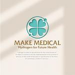 s m d s (smds)さんの世界最大級の水素発生量「水素吸入器」製造・直販メーカーMAKE MEDICALのイメージロゴへの提案