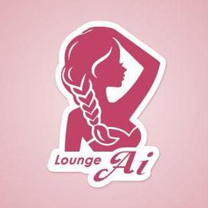 araim (araim)さんの店舗Lounge  Aiのステッカー作成依頼への提案