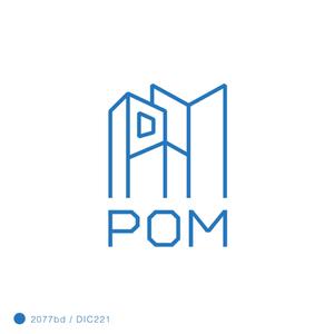 Numa_graphics (numa_3)さんの不動産会社『POM』のロゴ作成への提案