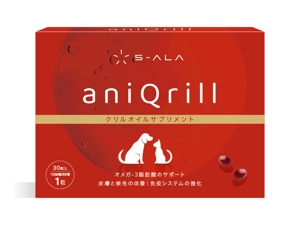 T-design (reborn720)さんの動物サプリメント　クリルオイル　パッケージデザイン　商品名：aniQrillへの提案