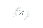 Ebene Design (ebene-hiro)さんの美容鍼灸院　マノエンマノ　のロゴへの提案