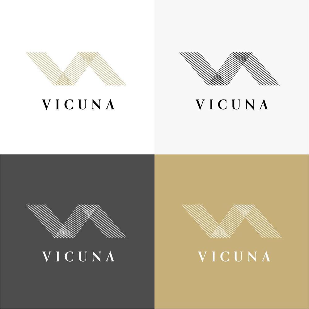 高価格帯 新築戸建分譲「Vicuna」（ビクーナ）のロゴの仕事