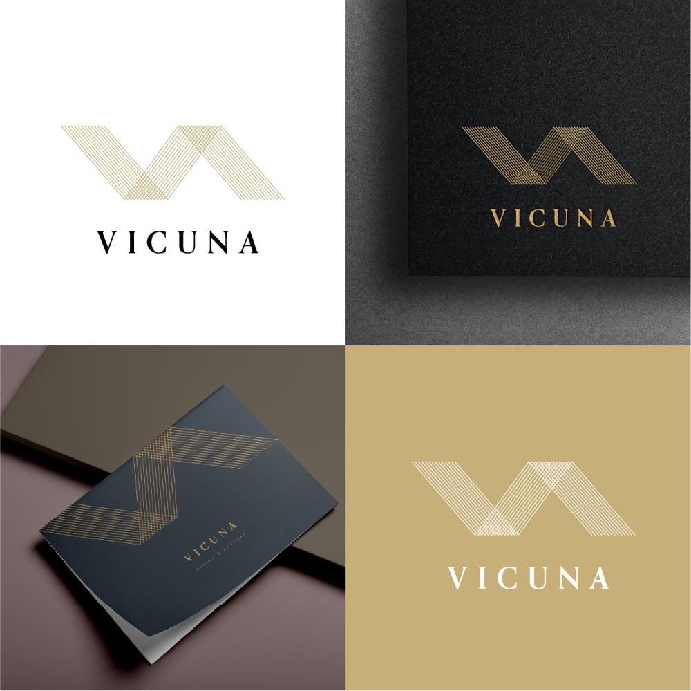 高価格帯 新築戸建分譲「Vicuna」（ビクーナ）のロゴの仕事