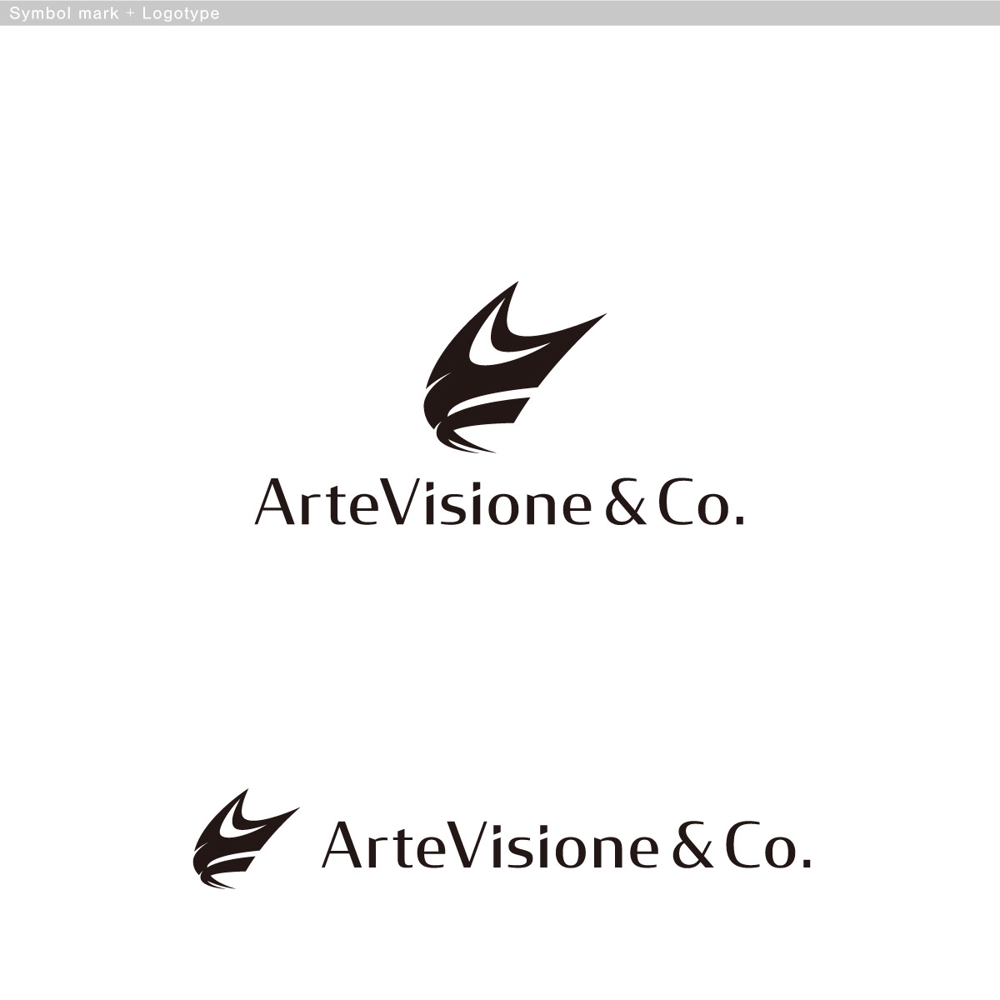 アートマインドコーチング及びアート思考の研修を提供する「(株)ArteVisione&Co.」のロゴ