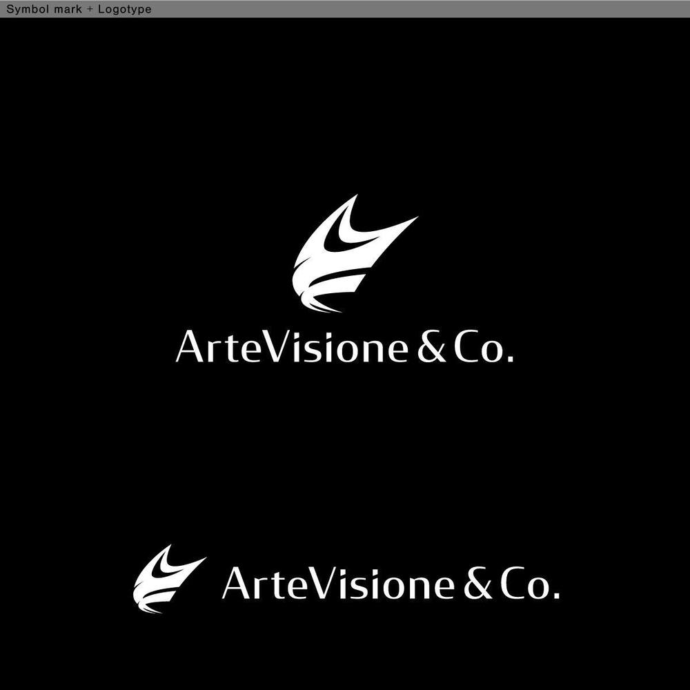 アートマインドコーチング及びアート思考の研修を提供する「(株)ArteVisione&Co.」のロゴ