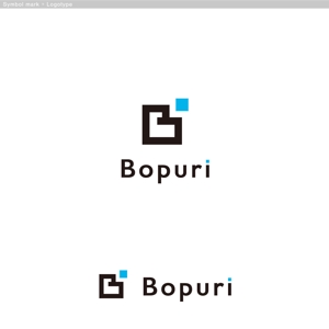 cambelworks (cambelworks)さんの建設関係の施工写真管理アプリ「Bopuri」のロゴデザインへの提案