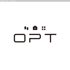 cambelworks (cambelworks)さんのシンプル＆高品質なビジネス仕様の滞在施設「Opt」のロゴ（看板）への提案