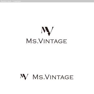 cambelworks (cambelworks)さんの中古ラグジュアリーブランドショップ「Ms.Vintage」のロゴ制作への提案