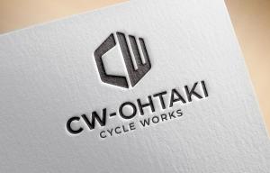 cambelworks (cambelworks)さんの自転車とカーウォッシュを統合した「CW-OHTAKI」ロゴ募集！への提案