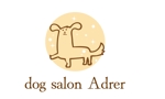 arc design (kanmai)さんのトリミングサロン「dog salon Adrer」のロゴ作成への提案