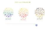 arc design (kanmai)さんのフラワーショップ「KIKI」のロゴへの提案